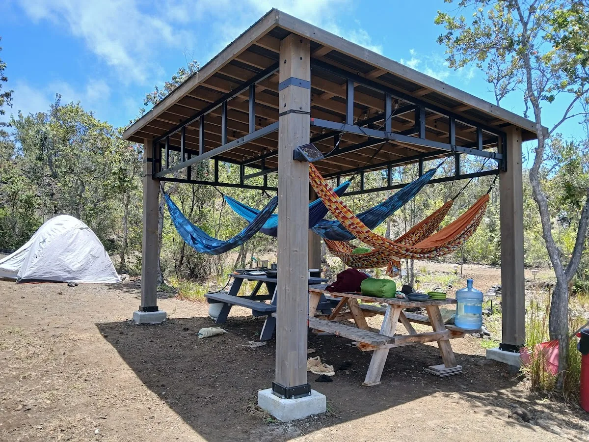 Captain Cooks lava tube campground/cabins