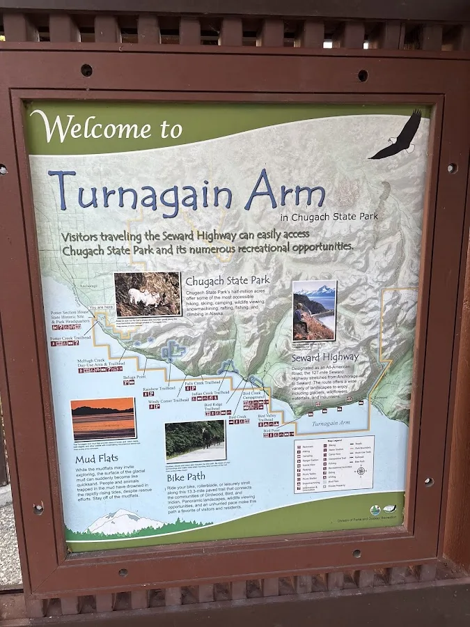 Chugach State Park Headquarters area in Anchorage