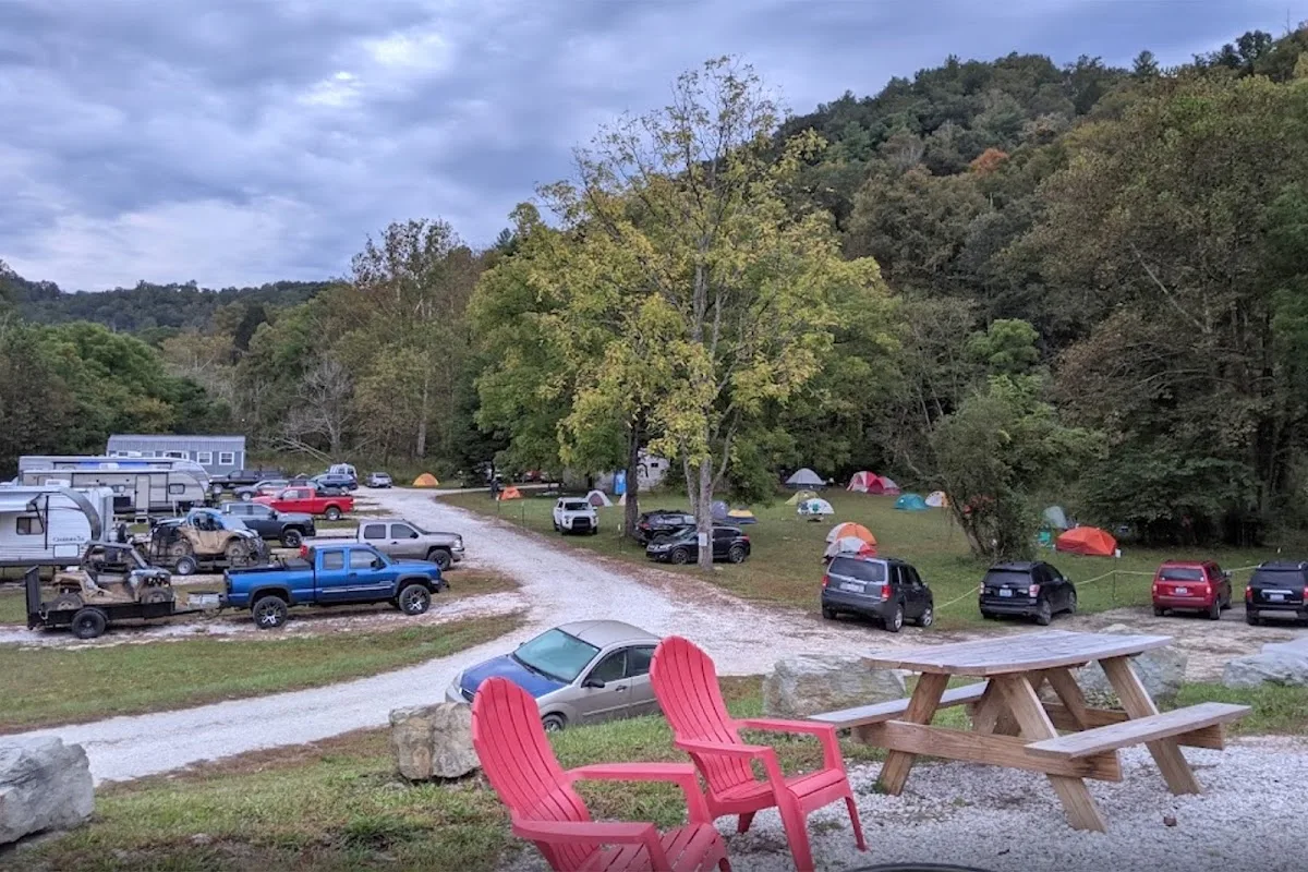 Daniel Boone Campground in Red River Gorge