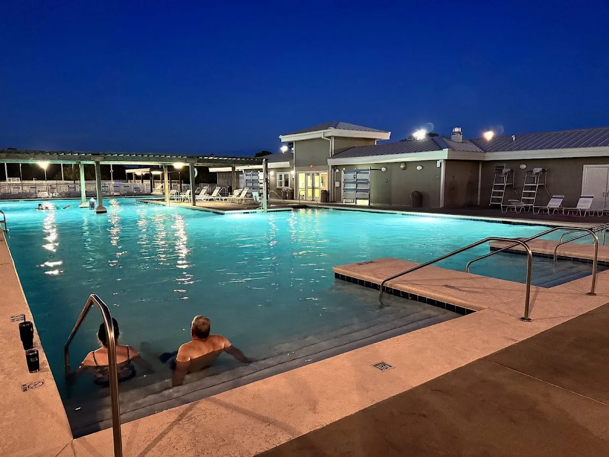 A calm campground atmosphere at Gulf State Park
