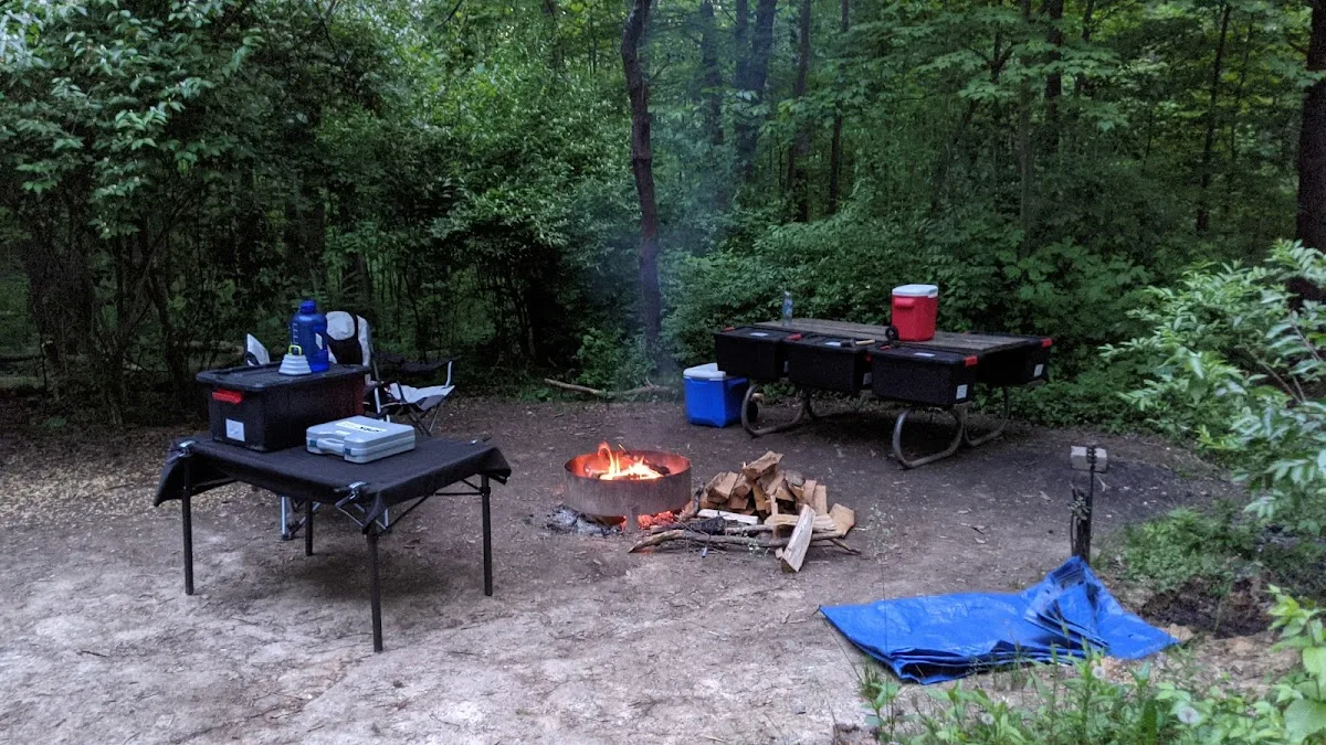 Hocking Hills Walk-in Camp Sites