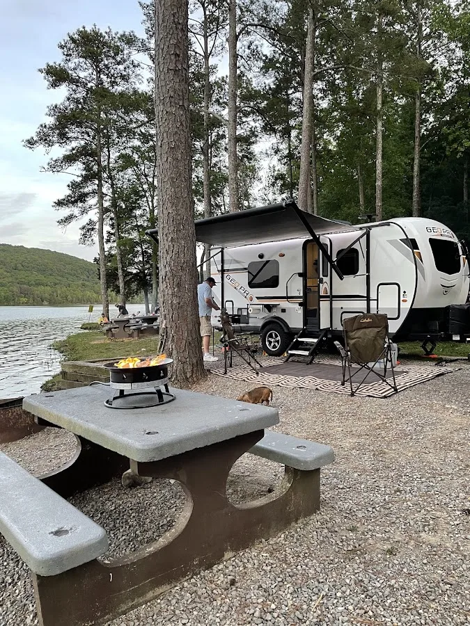 Scenic outdoor surroundings near Honeycomb Campground