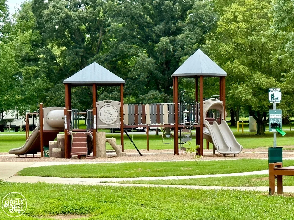 Lums Pond State Park Campground Entrance.