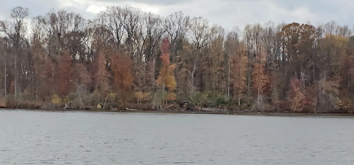 Lums Pond State Park Campground Entrance.