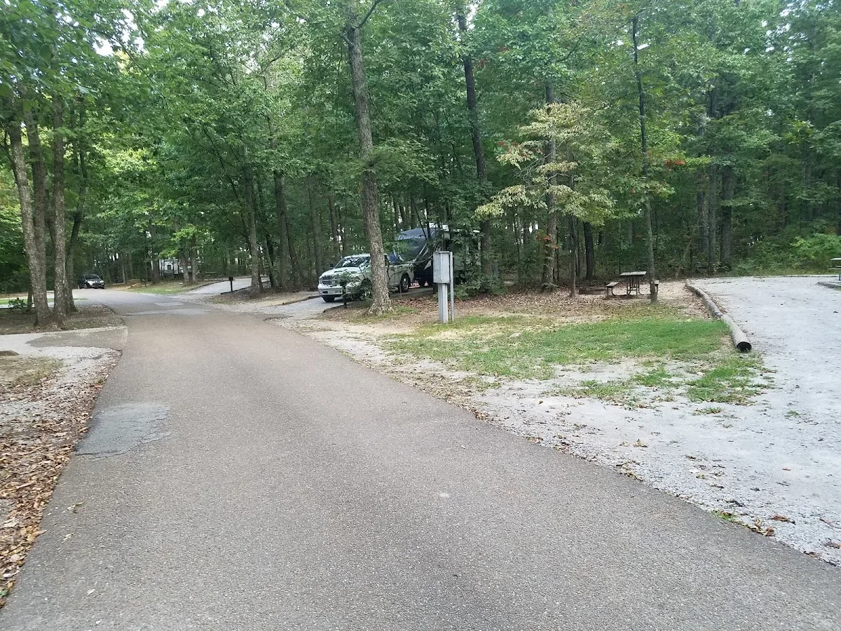 Campground atmosphere at Monte Sano State Park