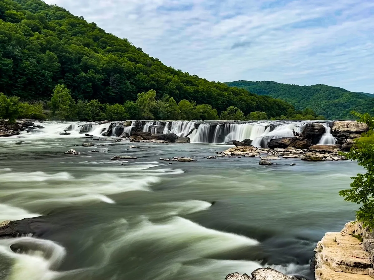 New River Gorge National Park: Sandstone Falls Recreation Area
