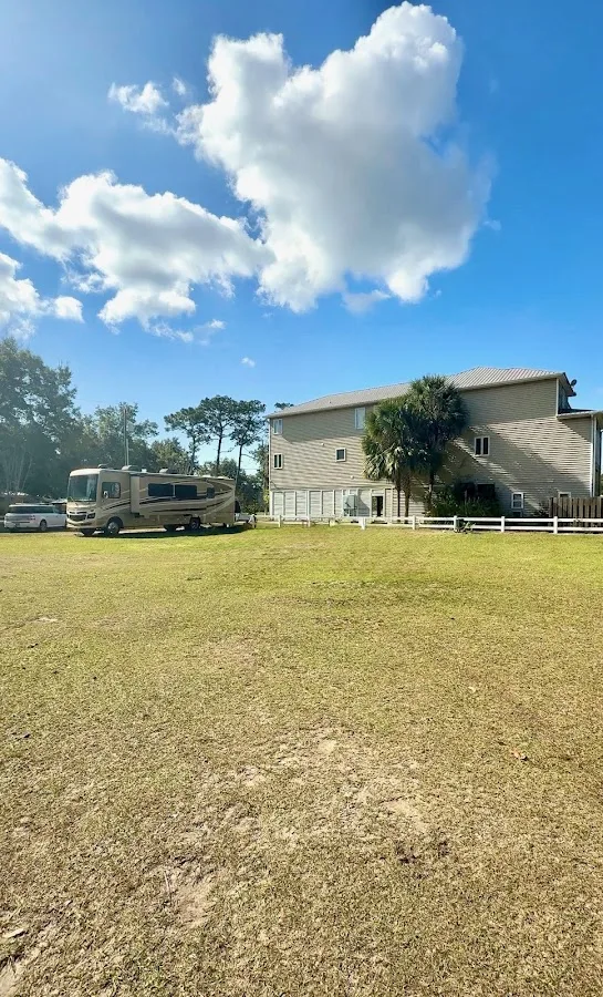 Evening outdoor setting at Paradise Citi Campground