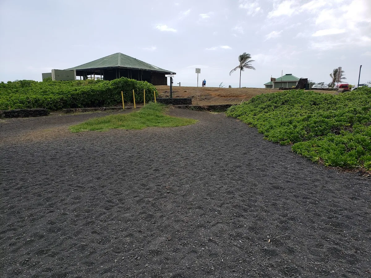 Punaluu Black Sand Beach Camping