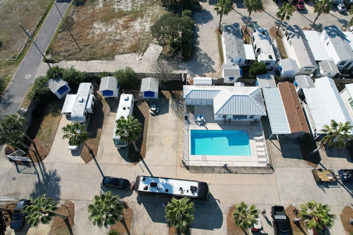 RV lot #14 and #16 by the Pool