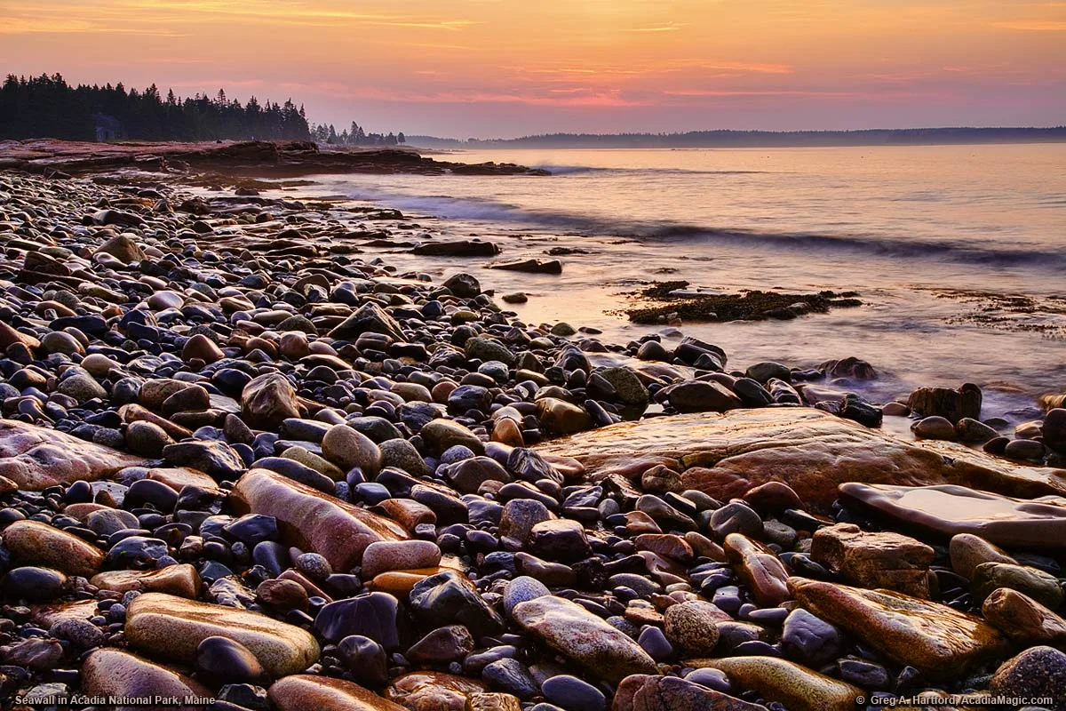Seawall Acadia National Park