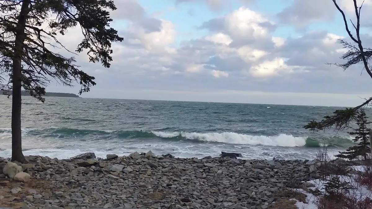 Seawall Acadia National Park