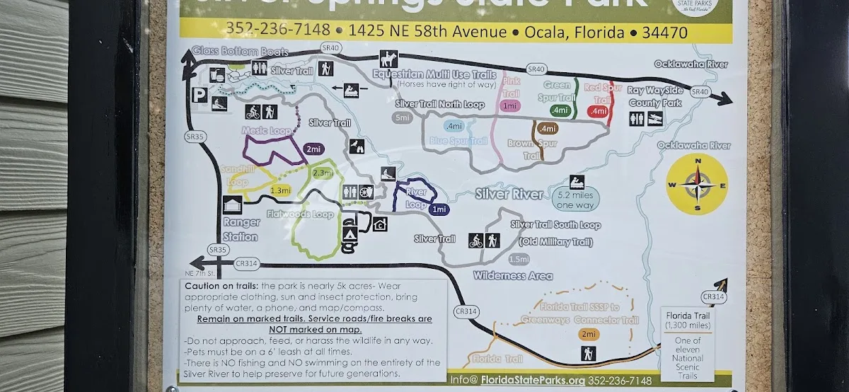 Silver Springs State Park, Campground and Museum Entrance