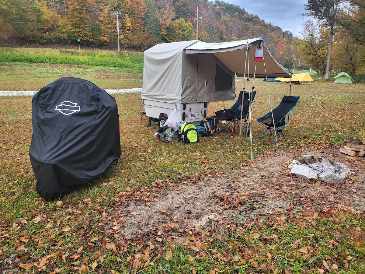 South Fork Red River Campground in the Red River Gorge