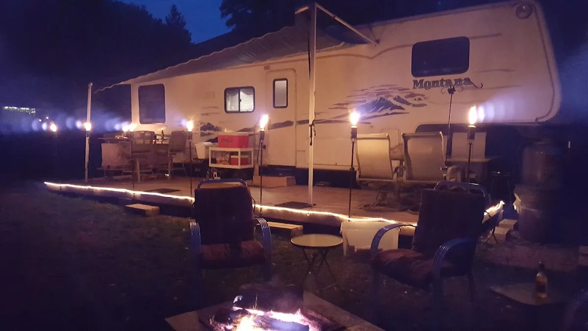 Sunset On Seneca Campsites