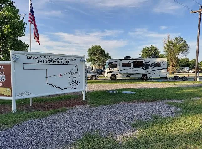 Territory Route 66 RV Park & Campgrounds, Take Exit 101, Hinton, Oklahoma