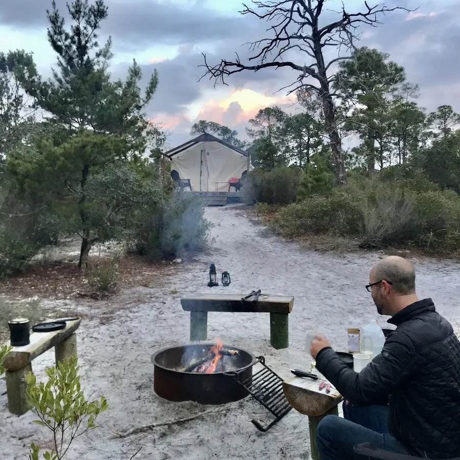 The Duke (Alabama State Park Outpost Primitive Campsite)